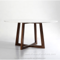 New Design hot selling round wooden dining table